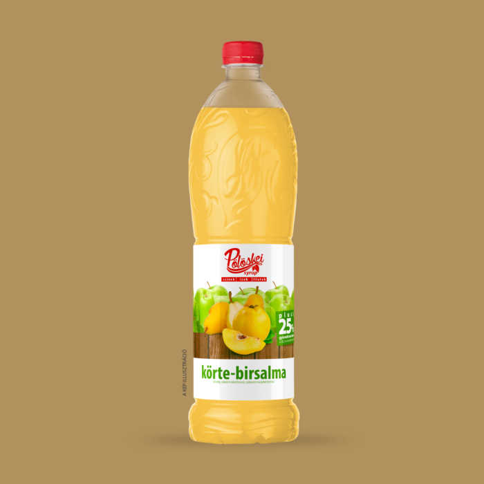 Pölöskei Szörp Körte-Birsalma szirup
