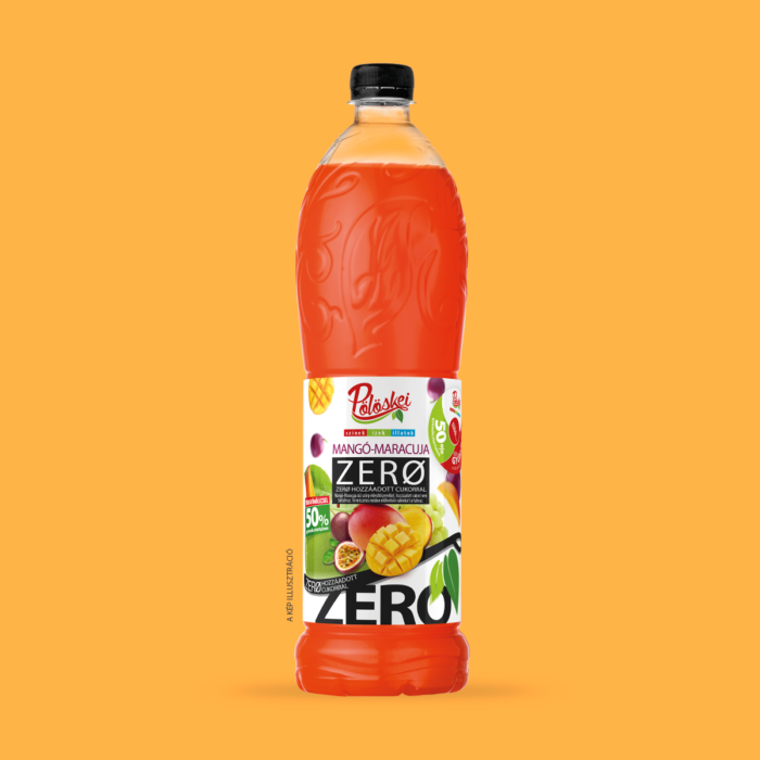 Pölöskei Szörp ZERO mangó-maracuja