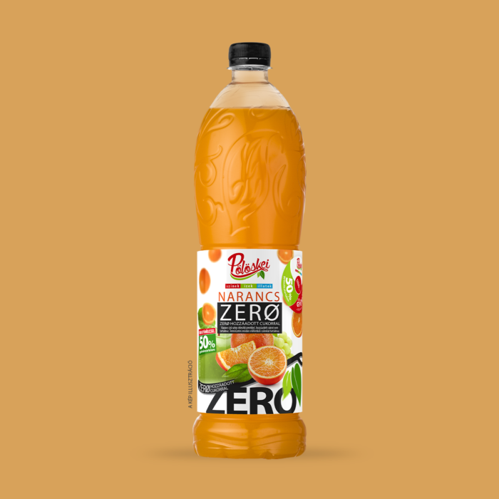 Pölöskei Szörp ZERO narancs