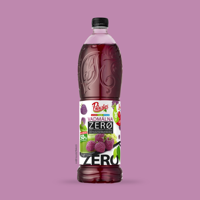 Pölöskei Szörp ZERO vadmálna