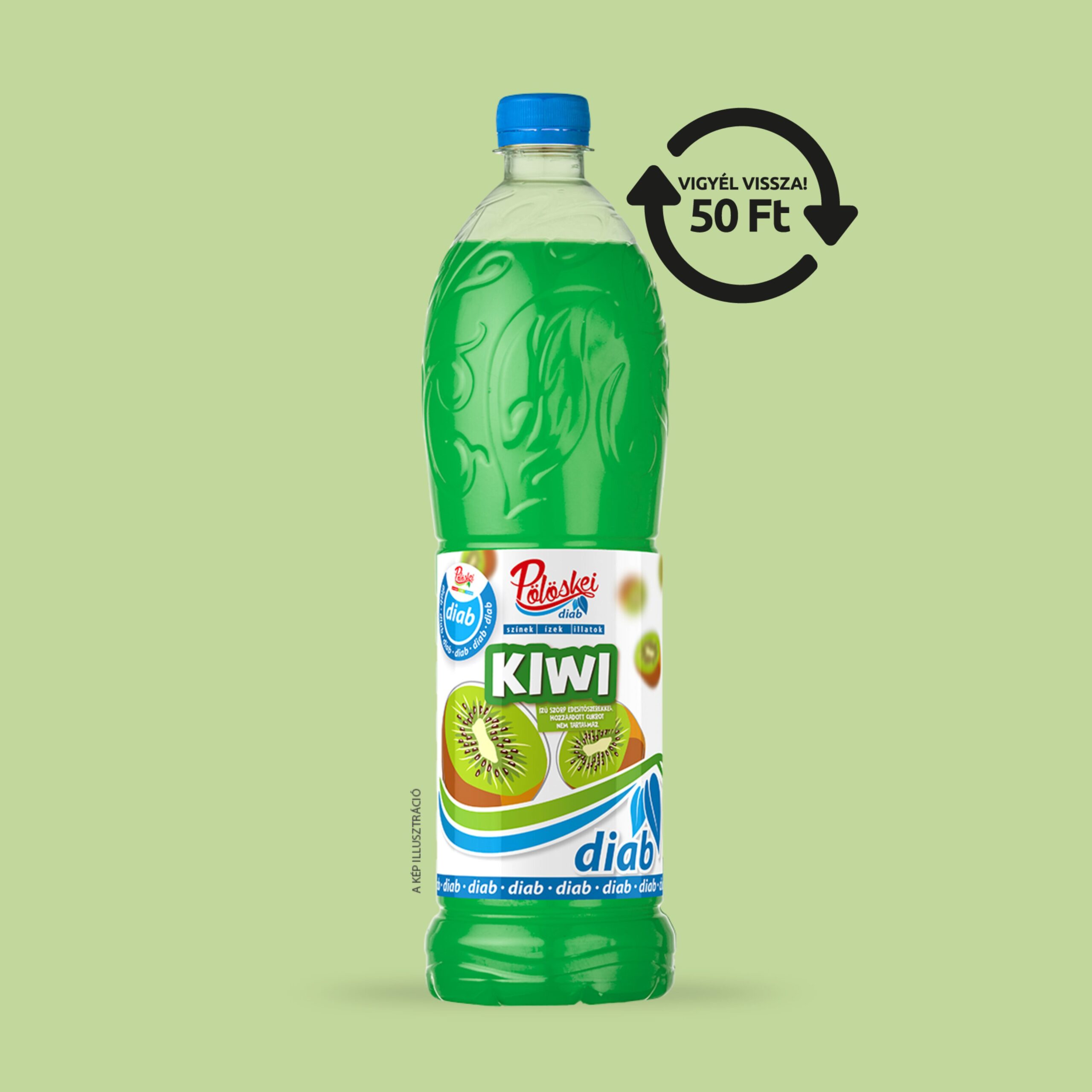 Pölöskei Szörp Diab kiwi